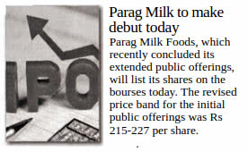 News of Pride of Cows Milk